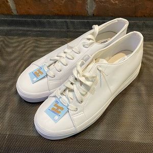 NEW Keds ladies white leather washable shoes